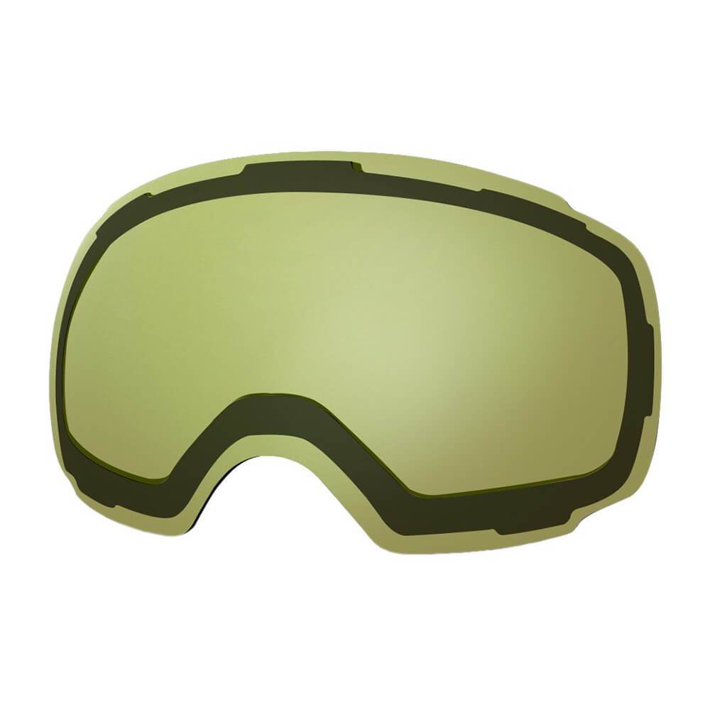 REPLACEMENT LENS BASIC - For Goggles Pro Series - 20+ Different Lens - 100% UV400 Protection OutdoorMasterShop VLT 91% Yellow