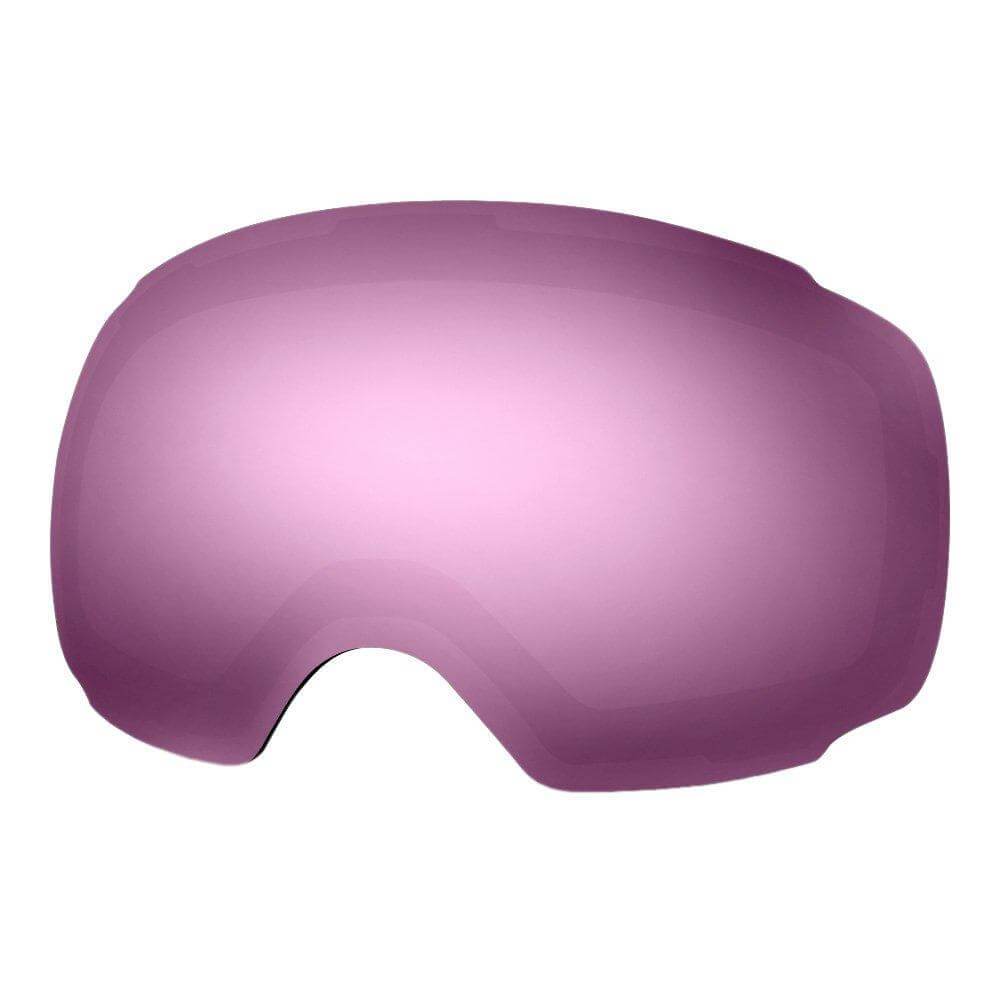 REPLACEMENT LENS BASIC - For Goggles Pro Series - 20+ Different Lens - 100% UV400 Protection OutdoorMasterShop VLT 30% Purple Lens