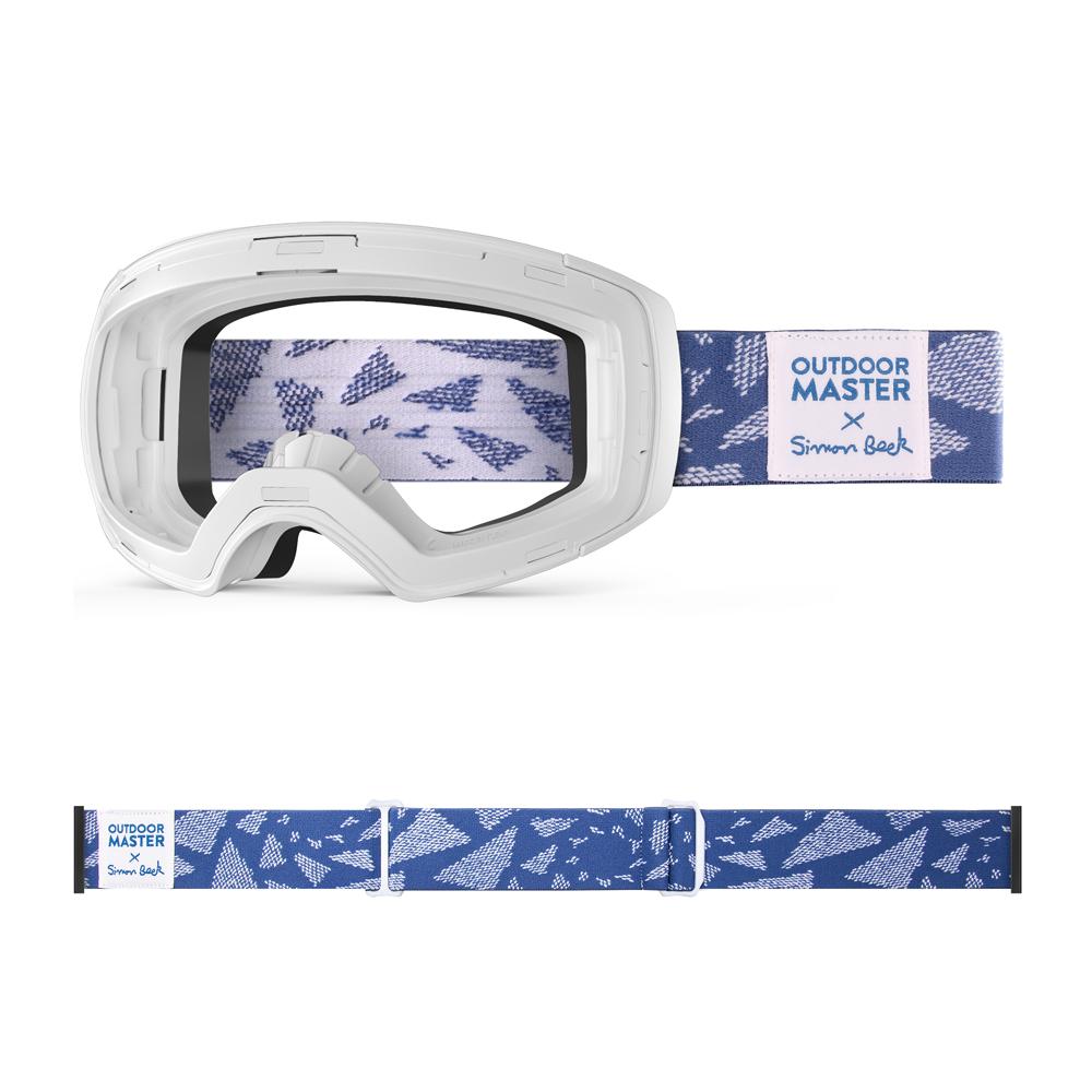 Outdoormaster x Simon Beck Goggles Frame & Strap - Limited Edition Not Including Lens OutdoorMaster FLYING TRIANGLES