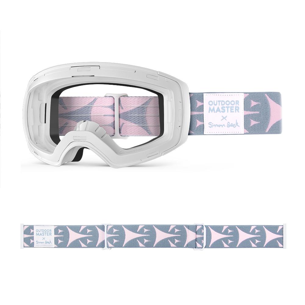 Outdoormaster x Simon Beck Goggles Frame & Strap - Limited Edition Not Including Lens OutdoorMaster BOUNCY TRIANGLES