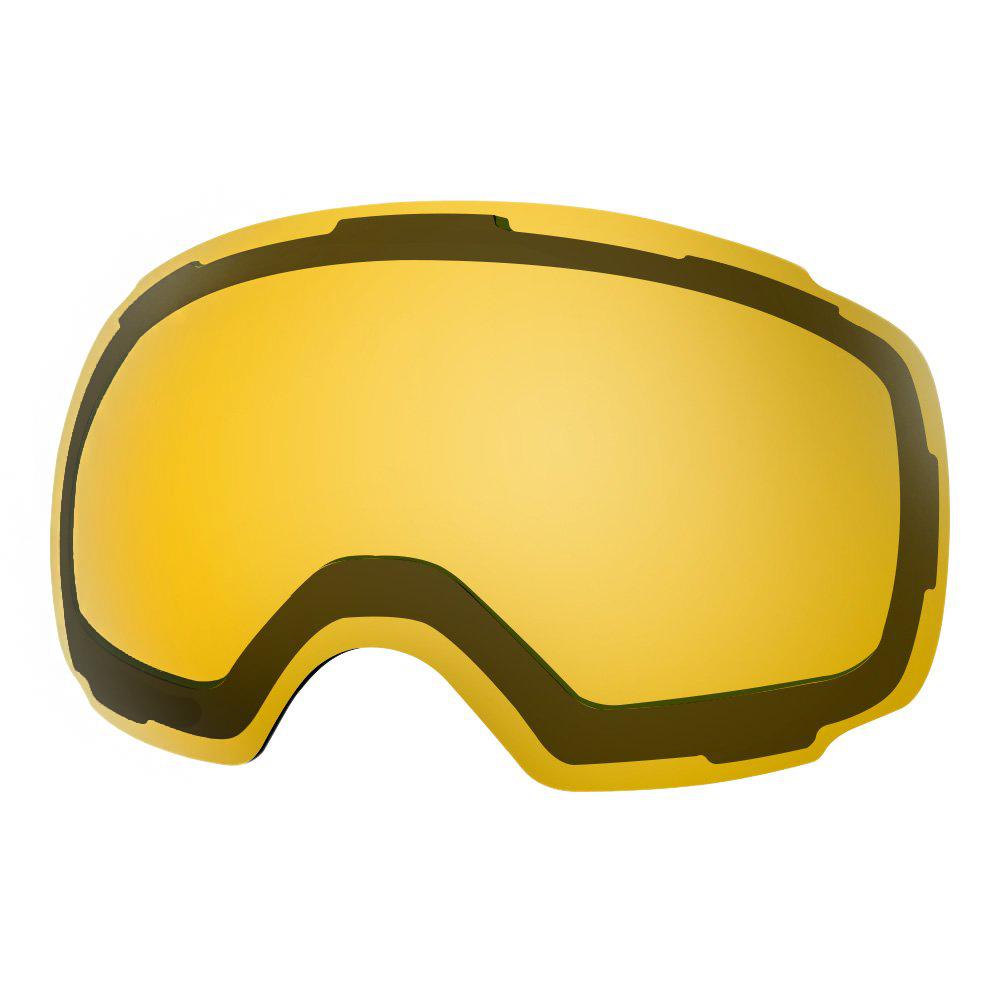 REPLACEMENT LENS BASIC - For Goggles Pro Series - 20+ Different Lens - 100% UV400 Protection OutdoorMasterShop VLT 75% Yellow - Polarized